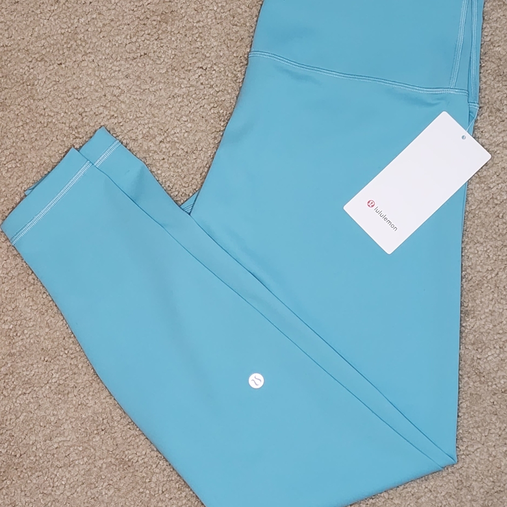 Lululemon Athletica Turquoise Leggings